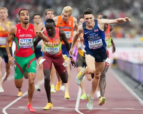 Britain's Jake Wightman Denied Gold as Portuguese Isaac Nader Claims Dramatic 1500m Title